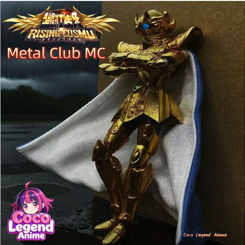 

in Stock Metal Club MC Saint Seiya Myth Cloth EX Leo/Lion Aiolia Knights of The Zodiac Action Figure Toy Gift Collect