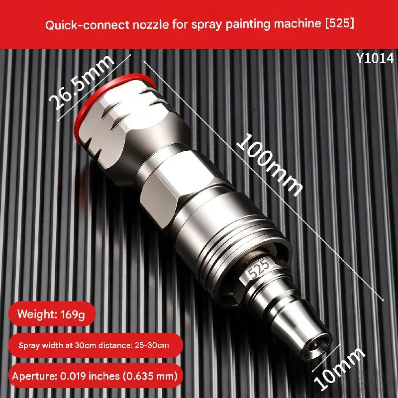 Quick Connect Spray Tip High Pressure Atomizing Airless Paint Sprayer Nozzle Universal Replacement Accessories For Paint Sprayer