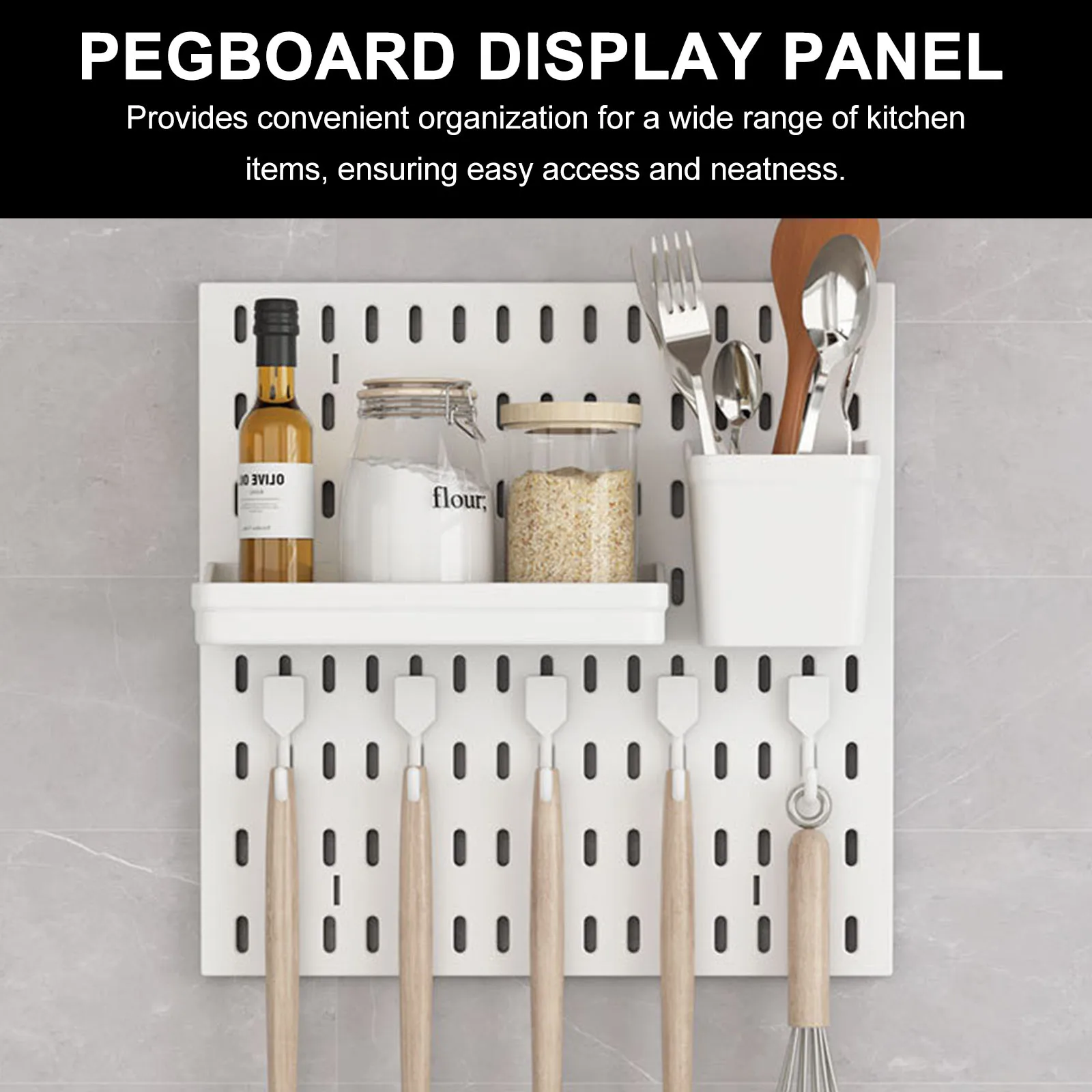 

Pegboard Hooks White Mount Pegboard Wall Panels Large Tool ganizer Tool Storage Wall Garage Kitchen Entryway Display Panel