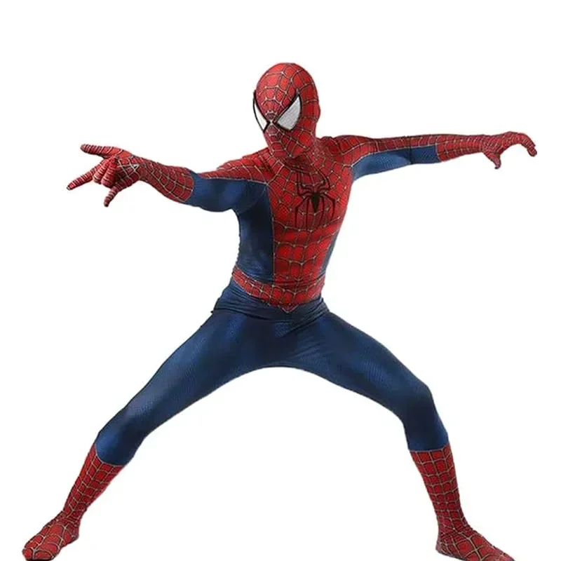 New AAdult Superhero Remy Bodysuit Movie Character Peter Parker Cosplay Spandex 3D Costume Halloween Game Dress Up Send  2025 AA