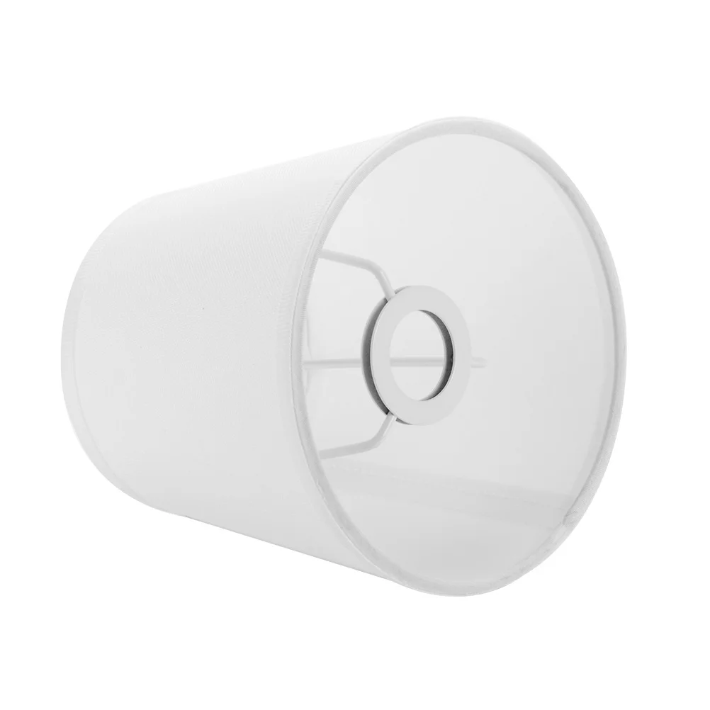 

6 шт., натуральный льняной зажим на абажурах, винтажный стиль для люстры, настенного бра, декоративный подвесной светильник, абажур