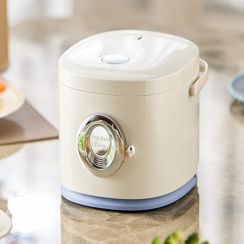 Мини-рисоварка 1,2 л, автоматическая бытовая кухонная электрическая машина для приготовления пищи на 1-2 человека, подогреватель еды, пароварка, маленькая рисоварка