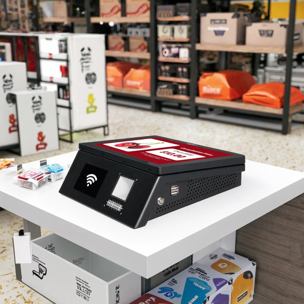 

ATV&UTV11.6 Inch Touch Screen Wall Mounted Android Barcode Scanner Pos Systems Price Checker Machine