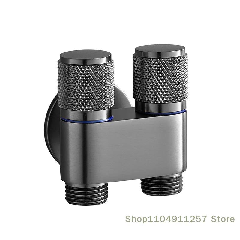 1 Set Special Buckle Water Nozzle Joint Drum Automatic 4 Points All-copper Washing Machine Faucet Automatic Water Stop Valve