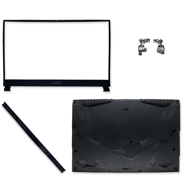 

New Laptop LCD Cover For MSI GL75 MS-17E5 MS-17E7 Front Bezel Bottom Case Hinges Hinge Cover B D Shell