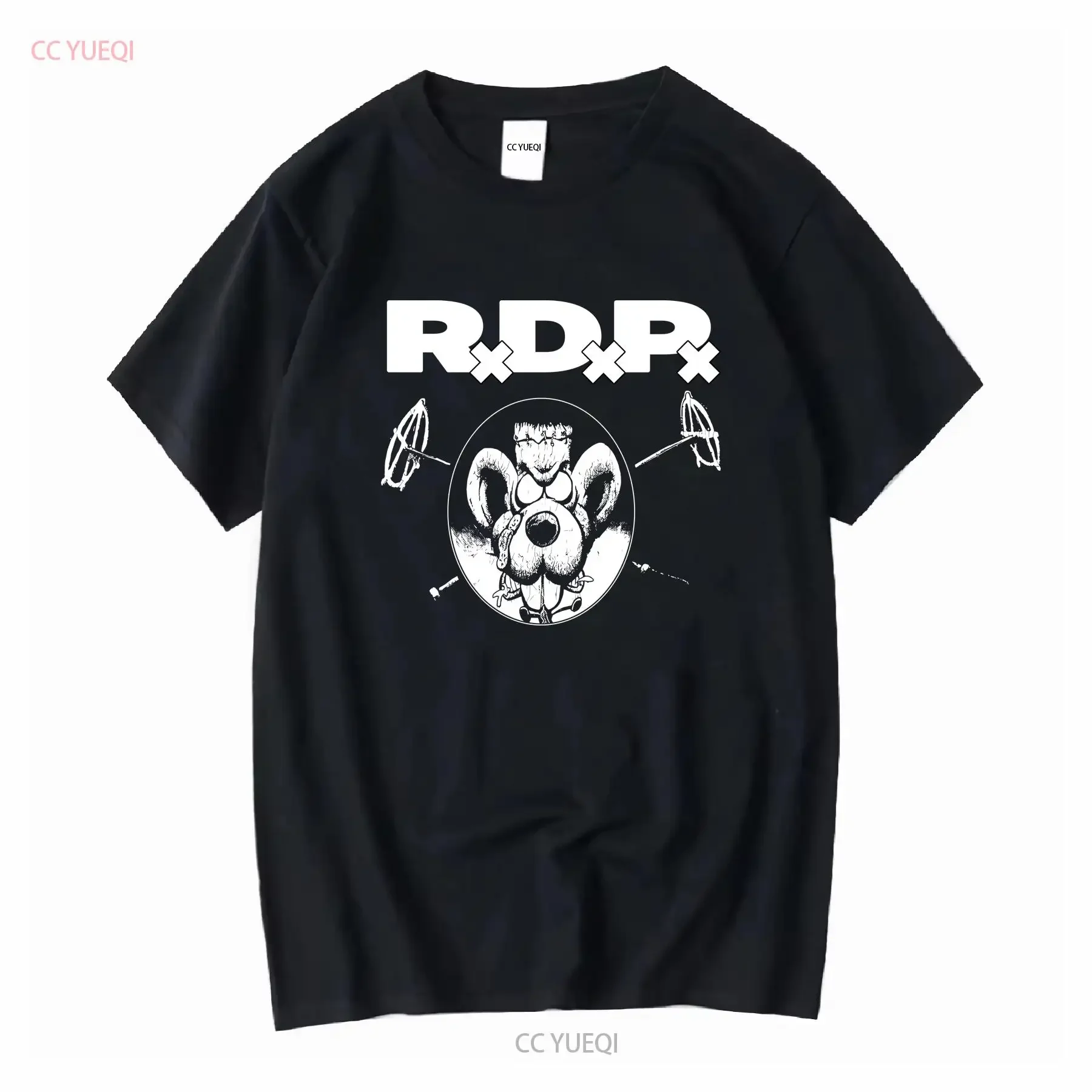 Vintage Ratos De Porao T Shirt Mens Small Black Thrash Anarco Punk Band RDP long or short sleeves vintage Washed graphic