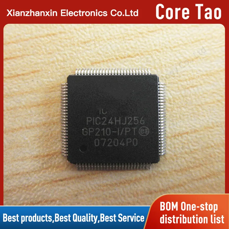 

1PCS/LOT PIC24HJ256GP210-I/PT PIC24HJ256 QFP100 Microcontroller in stock