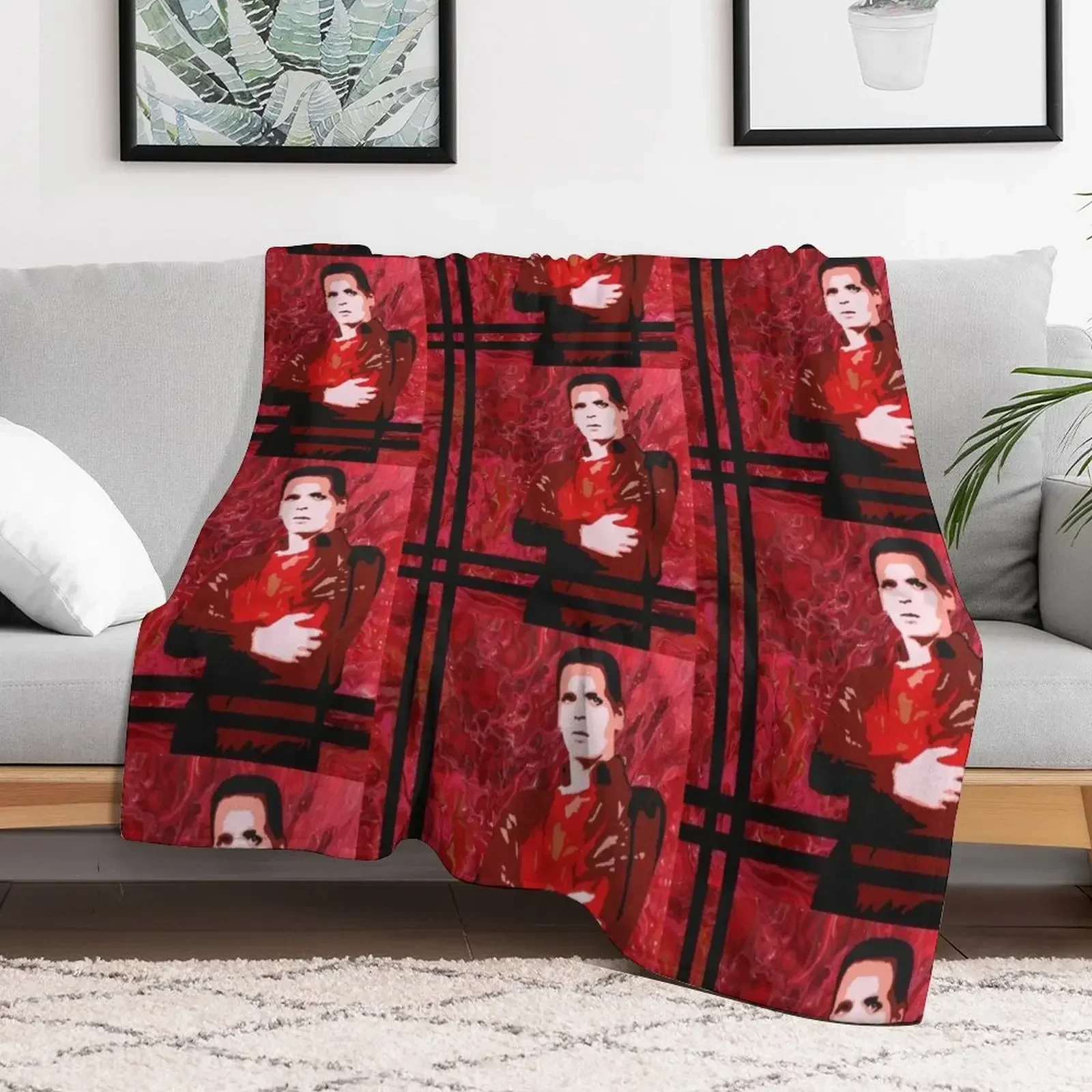 

Gary Numan - Telekon Throw Blanket heavy to sleep Beautifuls Warm Blankets