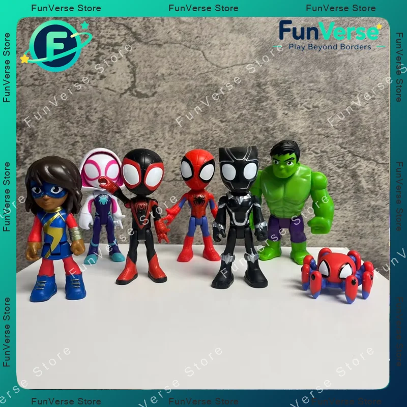 Фигурки Marvel Spiderman Legends: Разнообразные стили Спайди и его удивительных друзей, игрушечные фигурки для детей в подарок.
