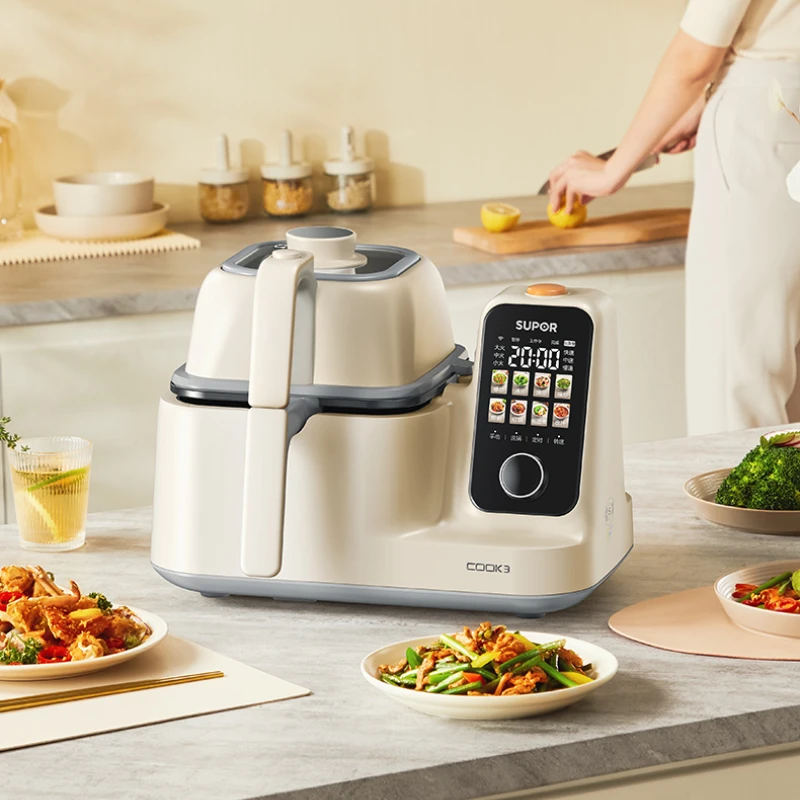 

SUPOR Vegetable Frying Robot Multifunctional Integrated Large Capacity Intelligent Cooking Machine Automatic Cooking Pot