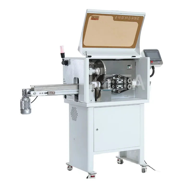 Automatic visual bellows pipe cutting machine, pipe cutting B type pipe cutting machine