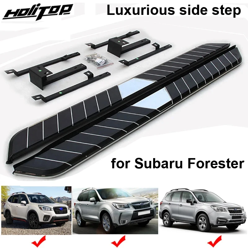 

fashion LED side step running board pedals nerf bar running board for Subaru Forester,made in famous factory,guarantee quality