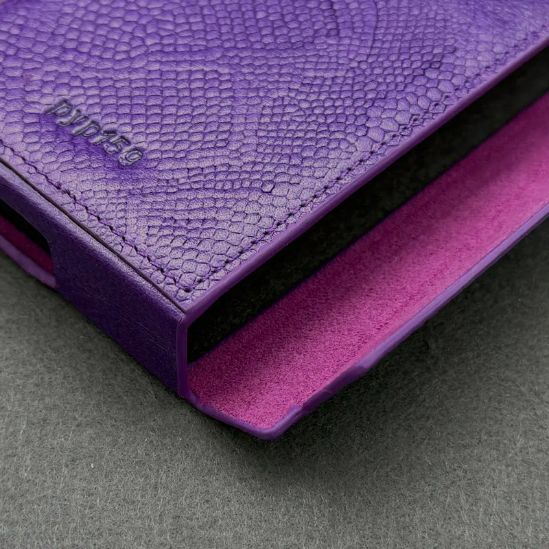 Iriever astell and kern sp3000,a6用のカスタムレザーケース