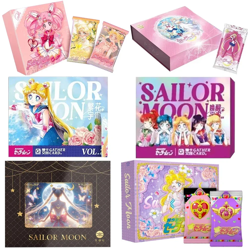 

Sailor Moon Card 30th Anniversary Eternal Crystal Series Collection Cards Fantasy Magic Cards Flash Card