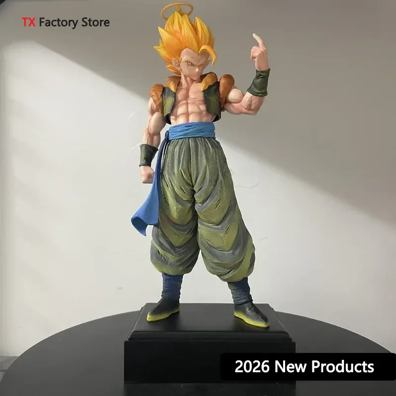 

In-Stock 32cm Dragon Ball Z Gogeta Model Anime Dbz Super Saiyan Action Figure Toys Manga Figurine Pvc Gk Statue Ornaments