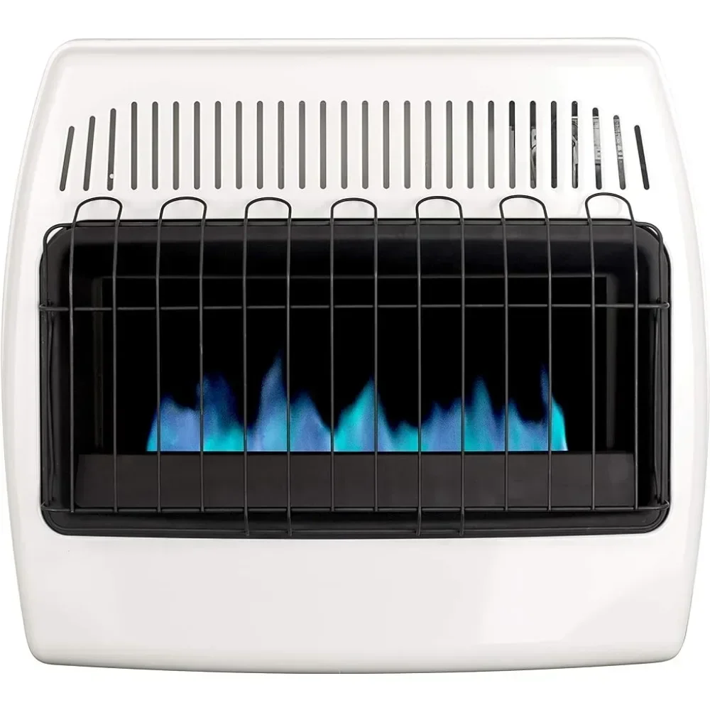 Hot SalesLiquid Propane Blue Flame Vent Free Wall Heater, White