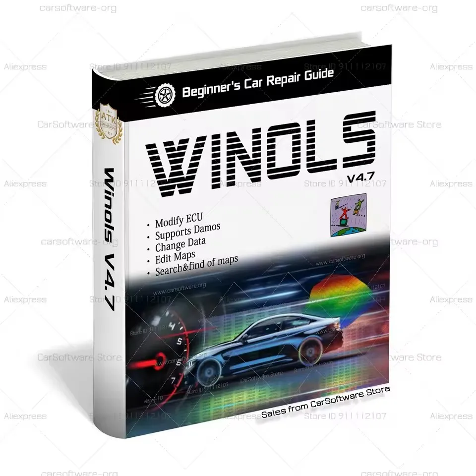 2025 Venta caliente Winols 4.7 Ultima Version Funciona en Windows10 win11 Sin Vmware Multilingüe Sin control Teclado Gratis ff