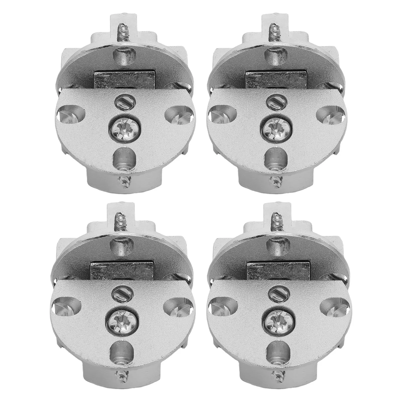 4Pcs Heavy Duty Zinc Alloy Folding Hinges Foldable Cabinet Door Hinge Furniture Hinges Folding Table Round Edge