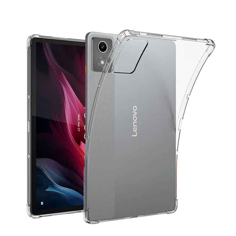 

TPU Case for Lenovo Tab K11 Plus 11.45inch 2024 eReader-Thin Lightweight Transparent Silicone Flexible Soft Back Cover