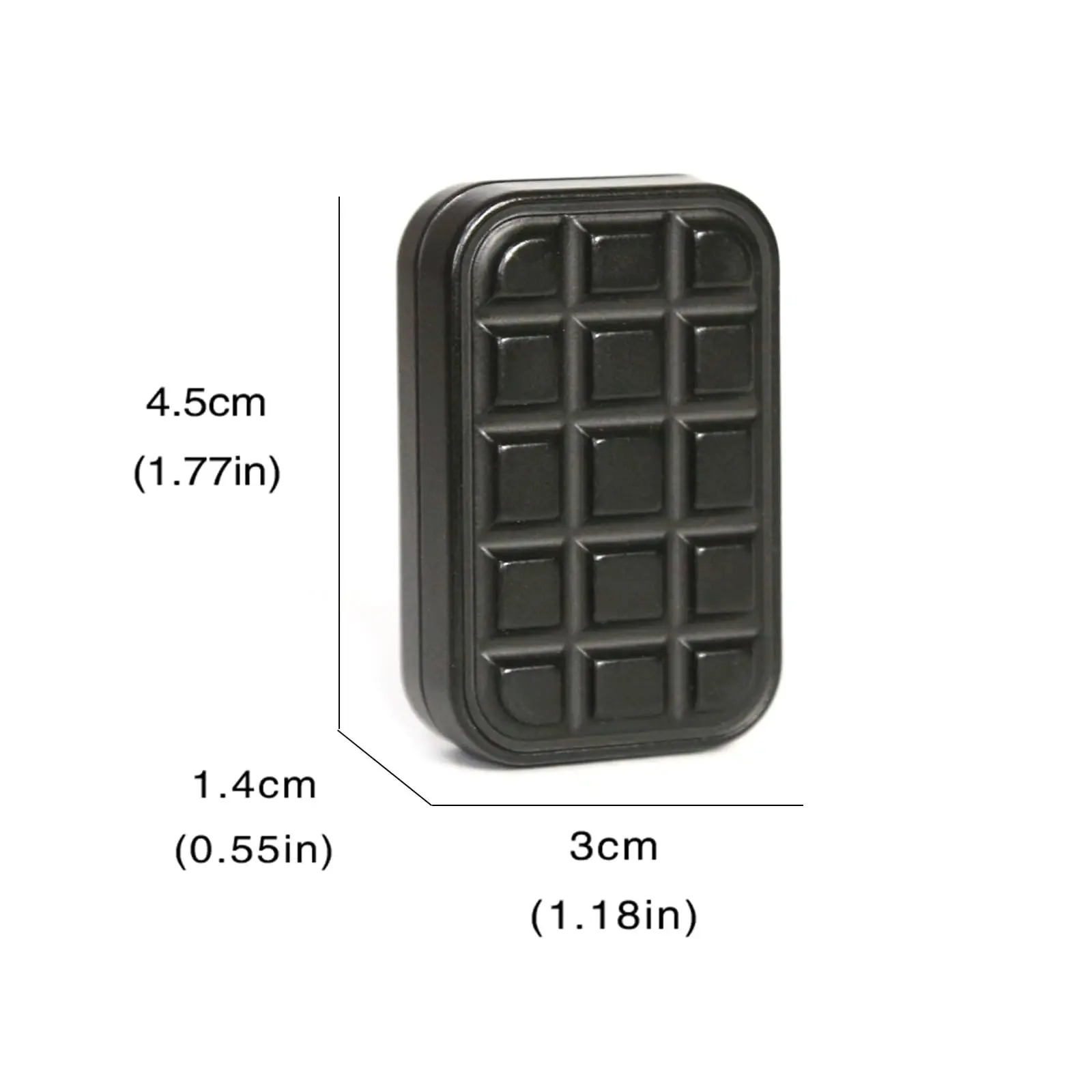 Fidget Slider Chocolate Shaped Magnetic Metal Fidget Toys EDC Adult Fidget Toys ADHD Anxiety Relief Toy Restless Toys
