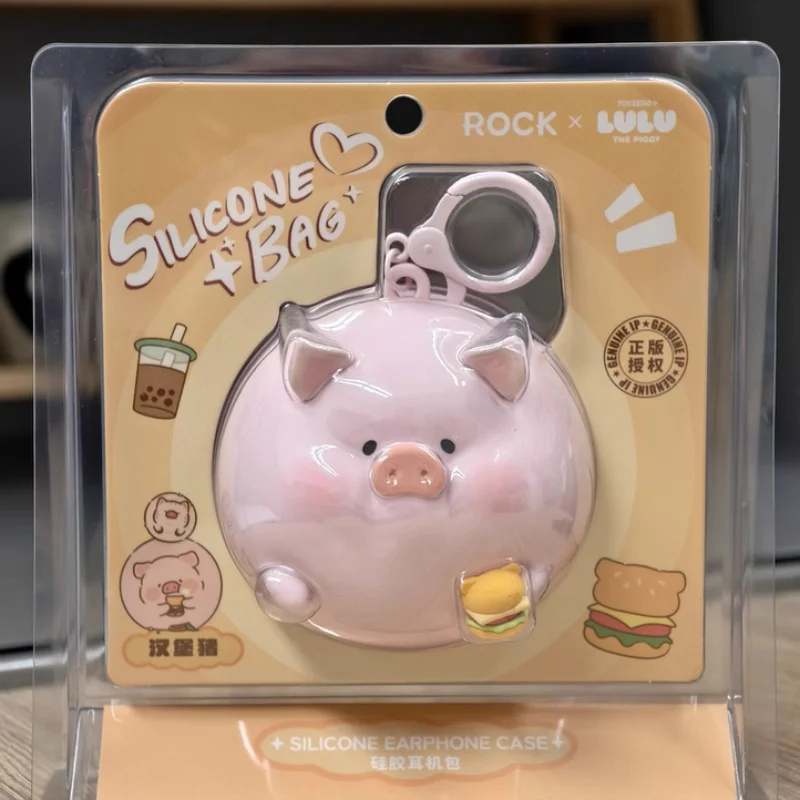 

Lulu The Piggy консервированная свинья игрушка Kawaii силиконовый кошелек для монет подарок на день рождения девушка милый праздничный орнамент коллекция сюрприз Рождественский подарок