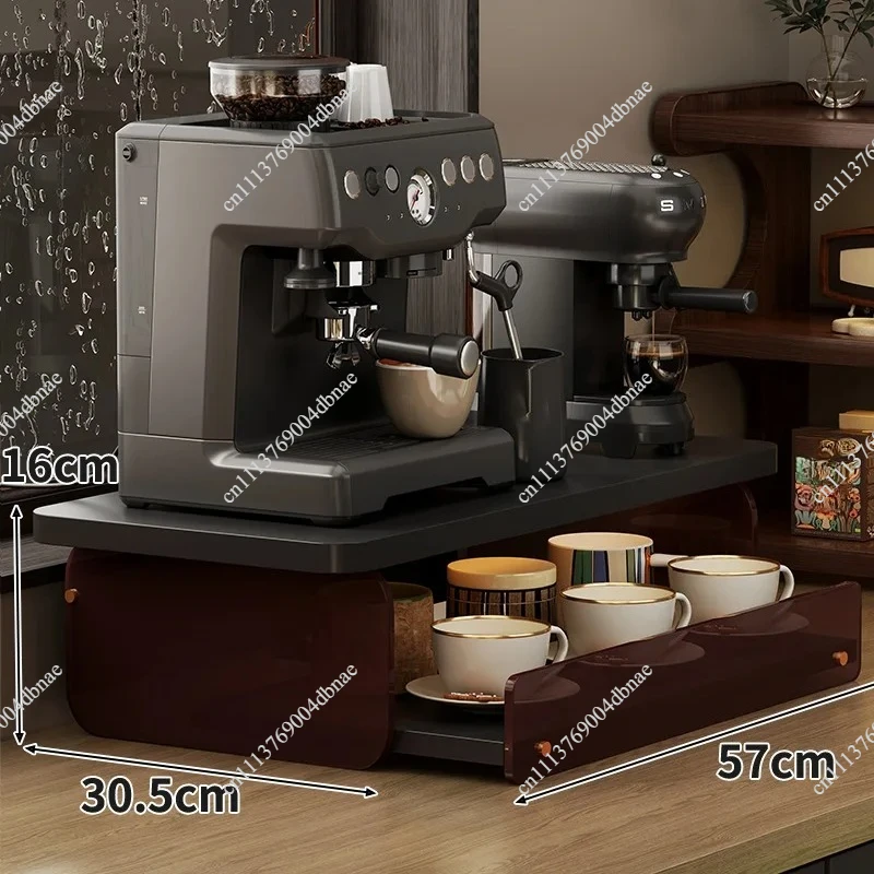 Desktop Rack Bar Rack Pull-out Coffee Capsule Storage Rack Cup Holder Cup Storage Shelf