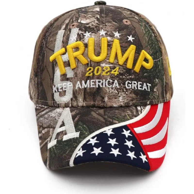 

MAGA Donald Trump 2024 Hat Make America Great Again Embroidered Adjustable Baseball Cap