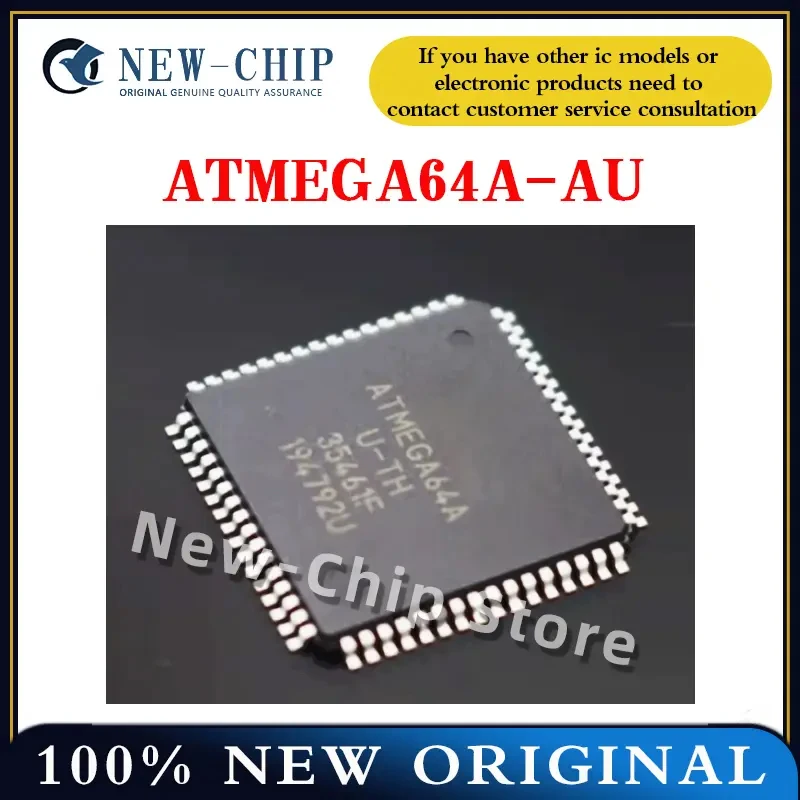 

2PCS-20PCS/LOT ATMEGA64A-AU ATMEGA64A TQFP-64 New Original