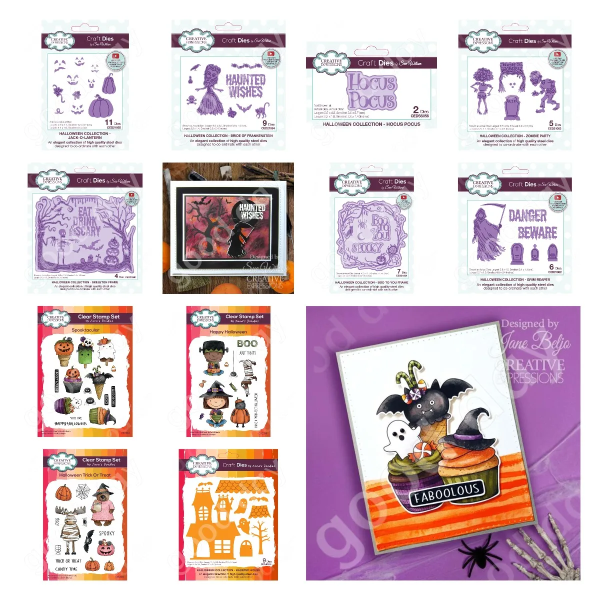 Halloween Pumpkin Zombie Party Bride of the Dead Metal Cutting Dies and Stamps Scrapbook Journaling Decor DIY Greeting Cards new