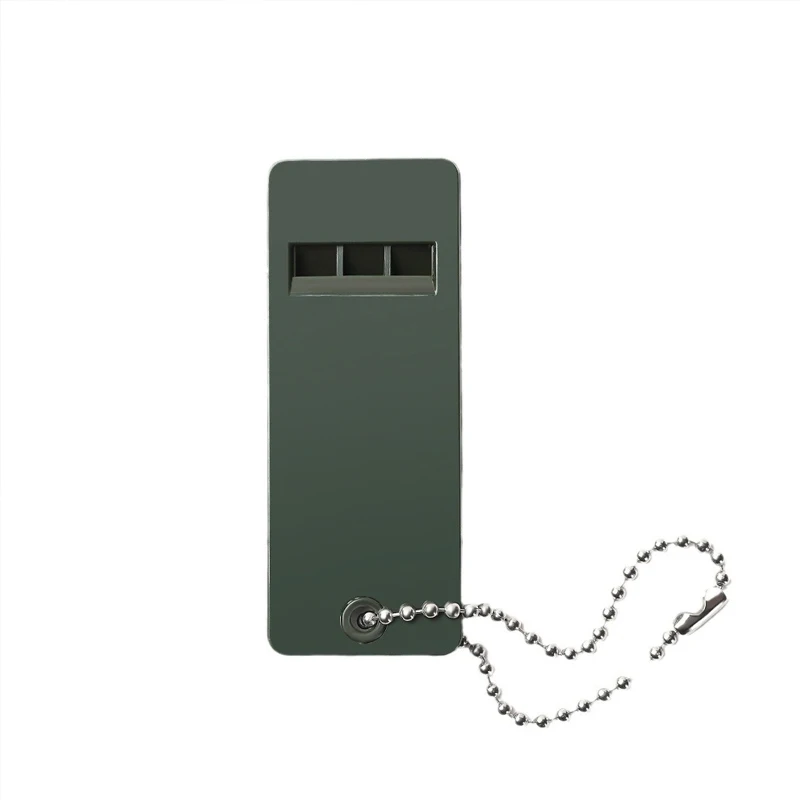 Outdoor Emergency Whistle Multi-audio Distress Whistle with Lanyard Key Chain Survival Whistle for Mountaineering Fishing Boats image 2