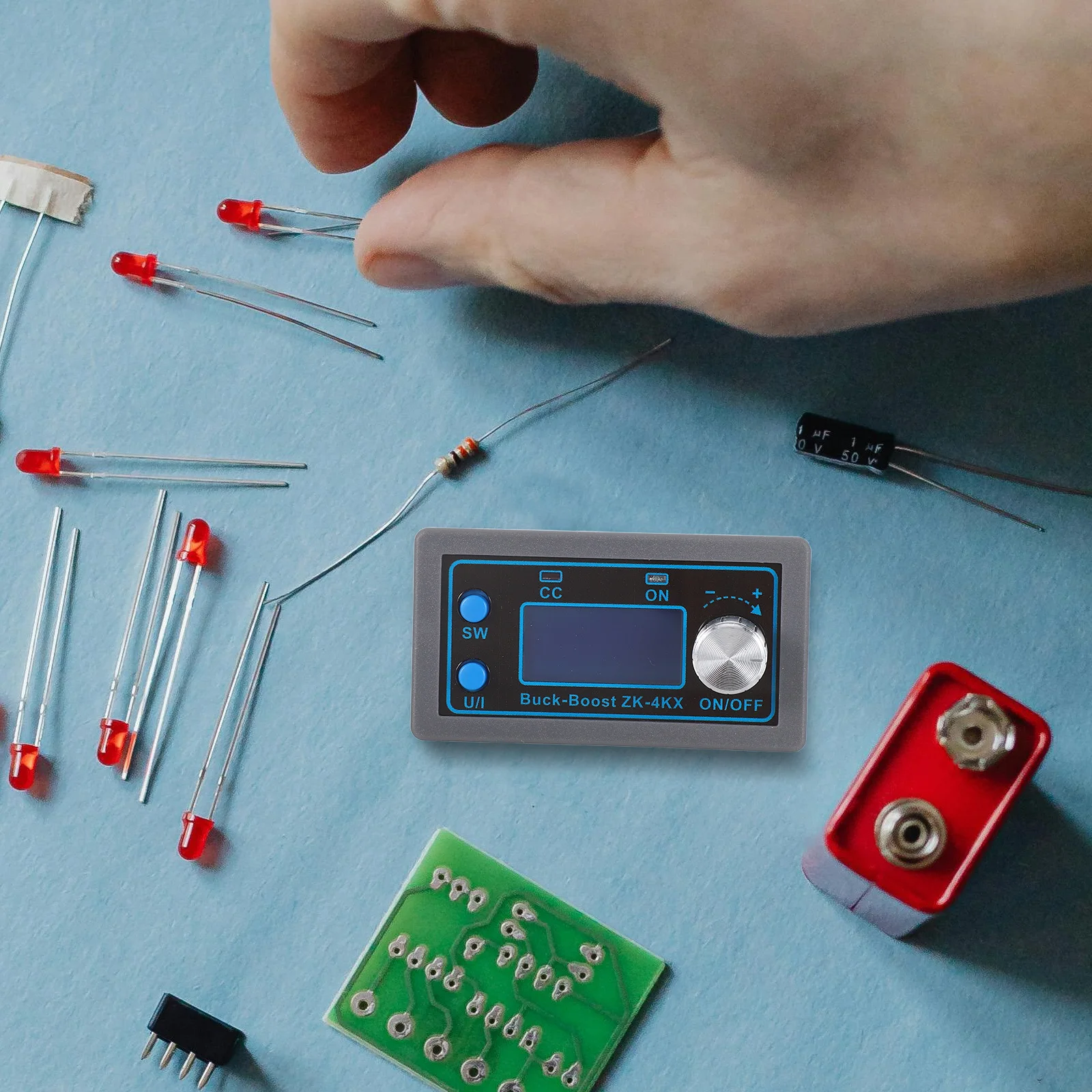 Regulador de voltaje CC programable de 35W, módulo de potencia ajustable, convertidor de alta potencia para uso Industrial de laboratorio electrónico