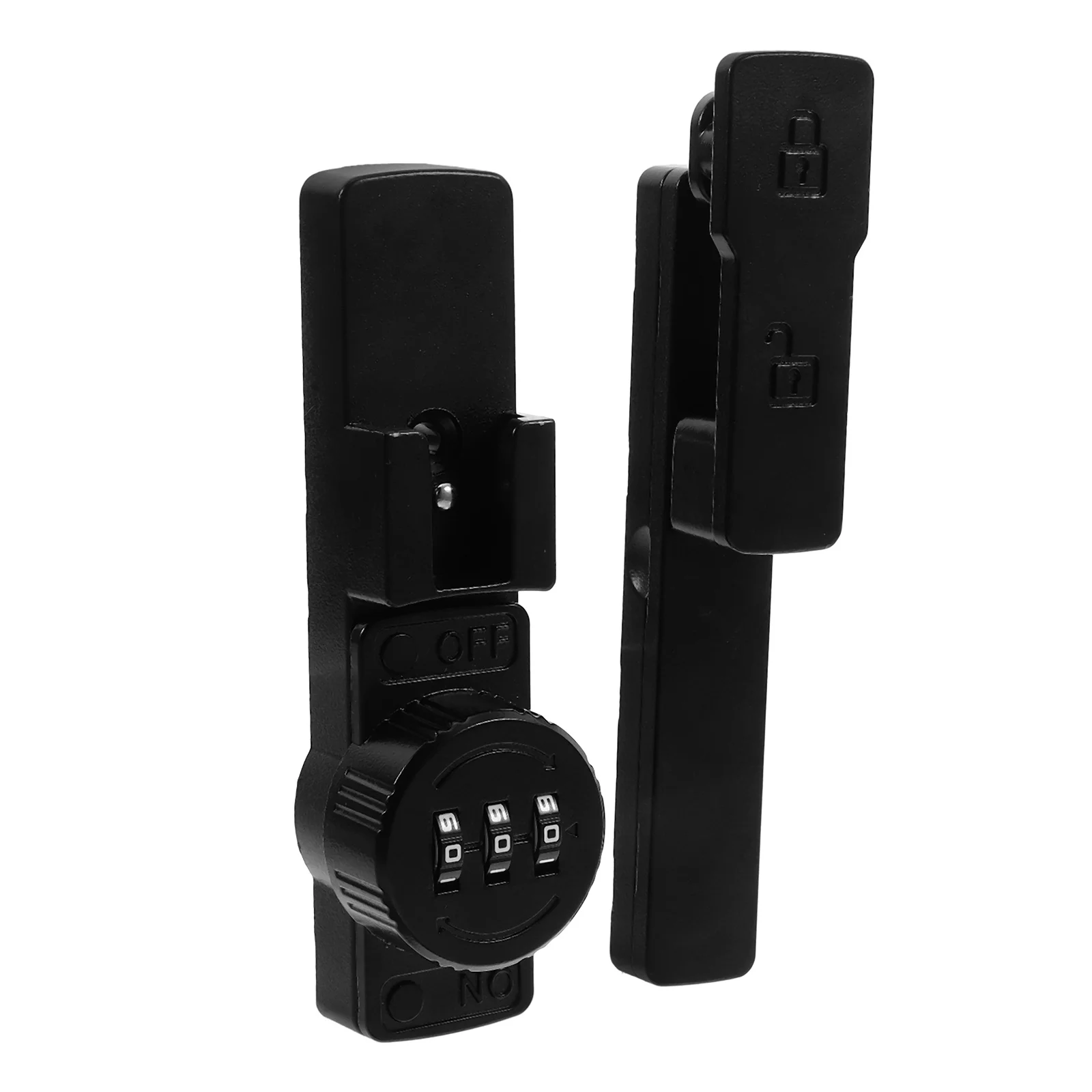 

Cabinet Password Lock Black Combination Locks Mechanical Latches File Kit Locker Safe Anti Theft Code Door Hardware