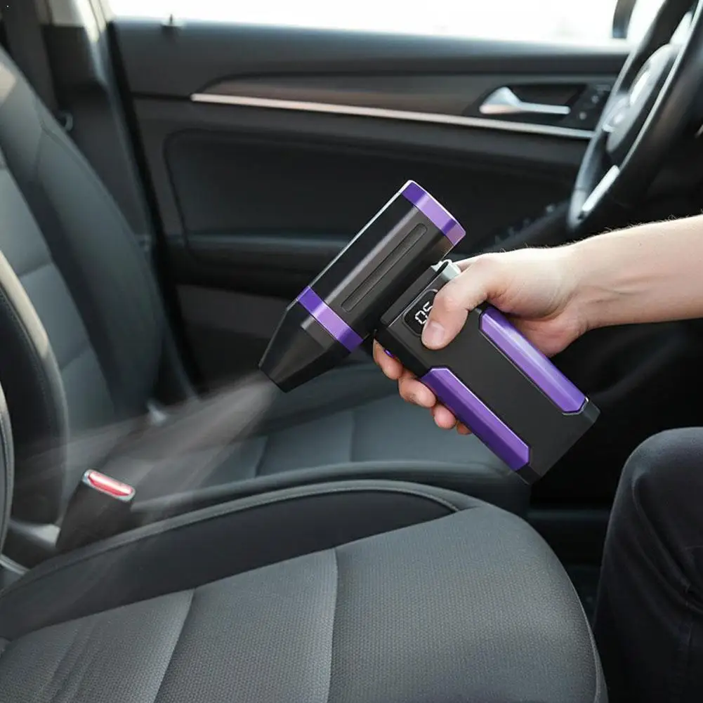 Turbofan 150000RPM High Power Air Duster Motor Variable Speed Dust Blower Brushless Clean Tool Handheld Air Mini Blower