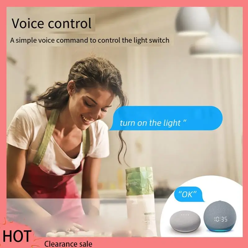 A88Z Tuya Smart Wifi Light Switch Control 4 Way Mini Breaker Controlled By Yandex Alexa Google Home Easy Install