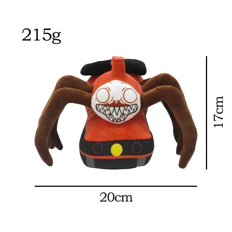 Choo-Choo Charles Peluche Gioco horror Peluche Figura Spider Animale Bambole di pezza morbide Charles Train Peluche Cuscino Regali di Natale