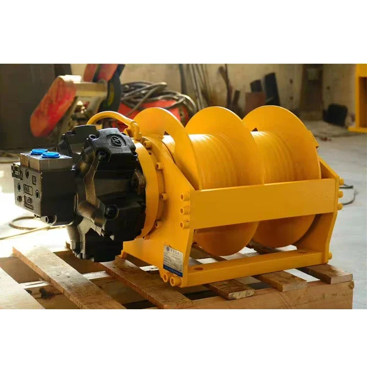 220V電動ワイヤーロープ牽引高速油圧ウインチ 5トン 8トン 10トン