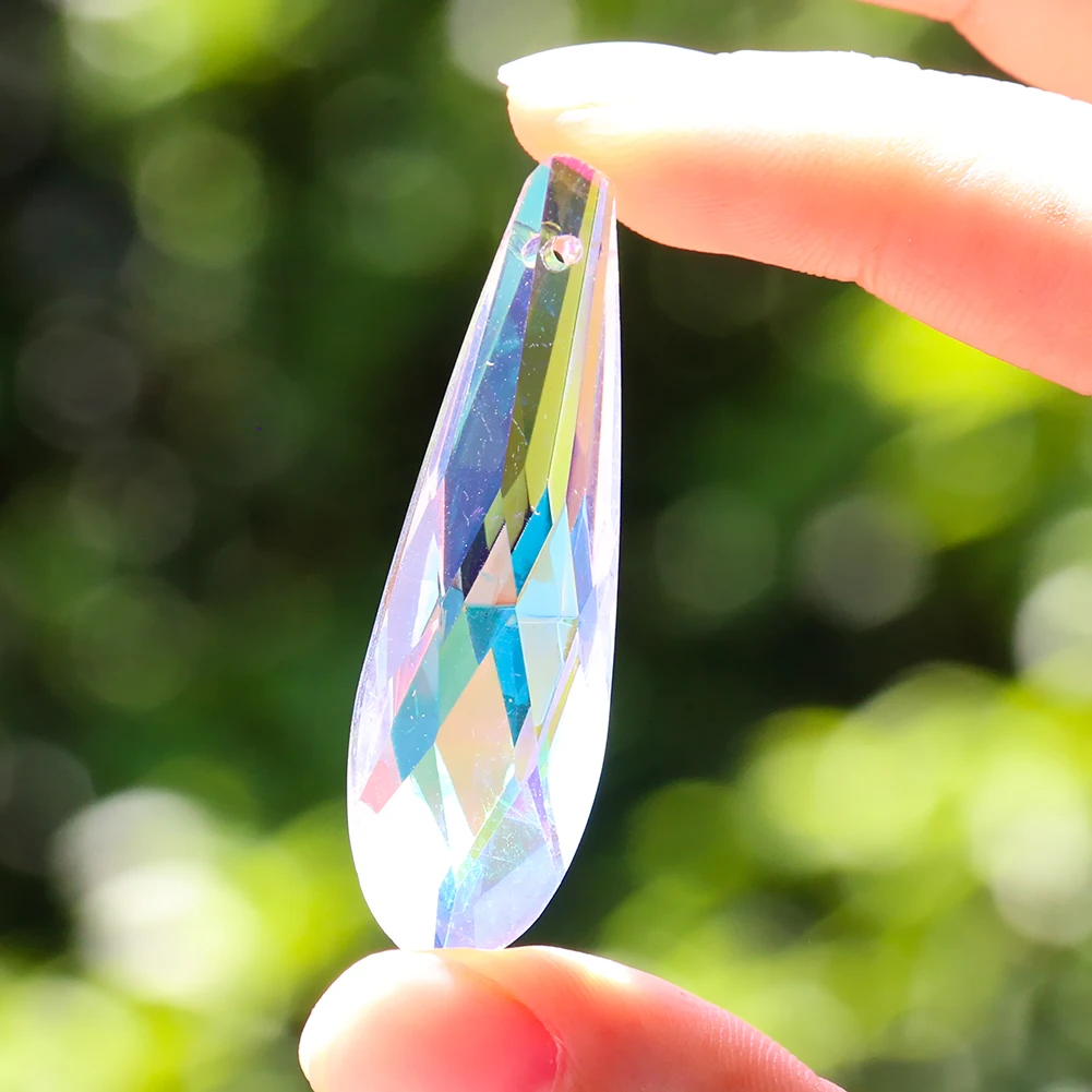 Poignée en cristal, 50mm