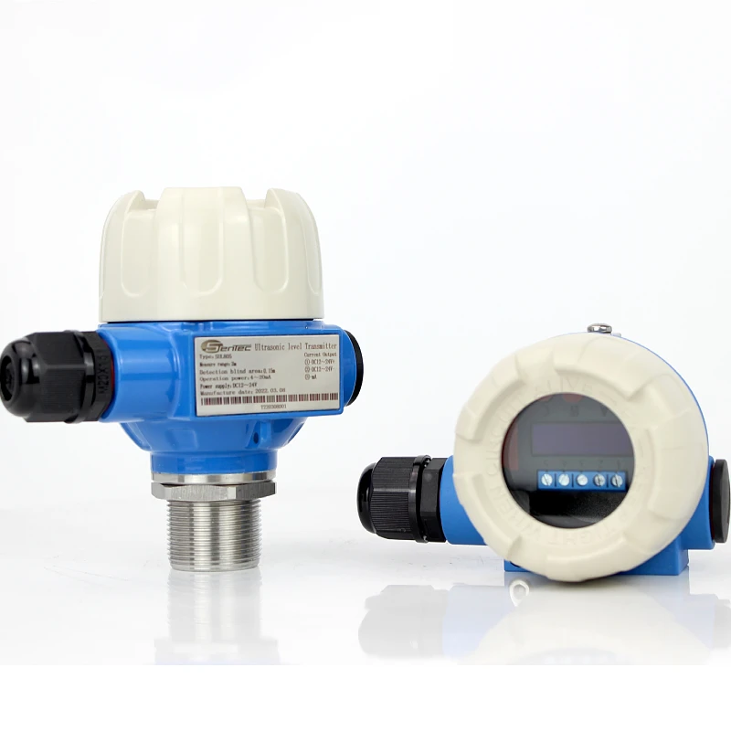 SENTEC Low Price RS485 4-20ma High Accuracy Liquid Ultrasonic Level Sensor Bin Level Transmitter Ultrasonic Sensor Liquid Level