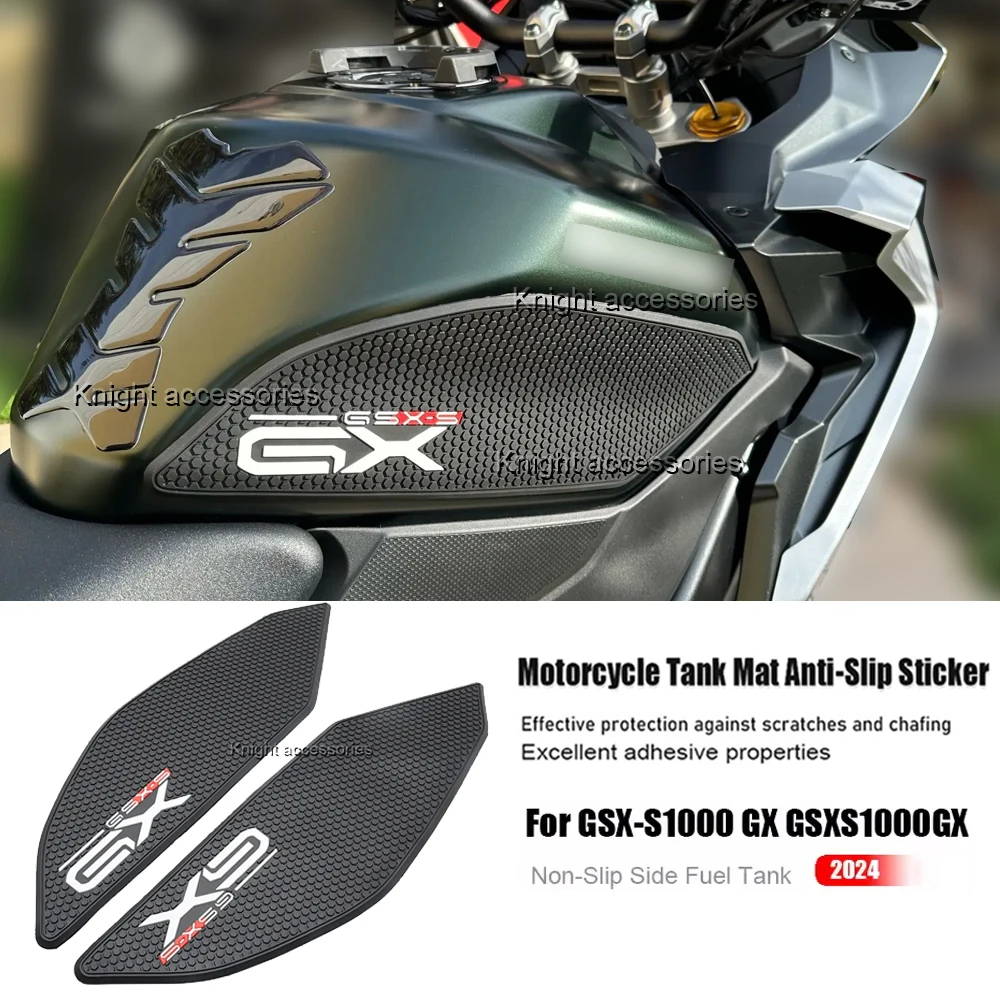 Motorbike fuel tank side pad, protective tank pads, decals, stickers, decals 2024 para GSX-S1000 GX GSXS1000GX