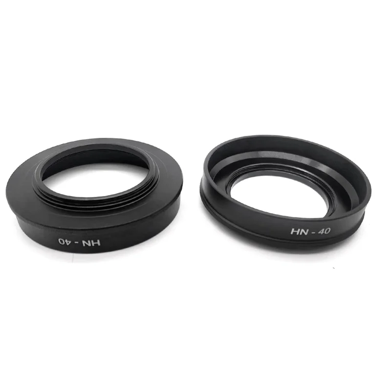 HN40 46mm Metal Bayonet Mount Lens Hood Cover for Nikon Z Mount Z50 Z DX 16-50mm F3.5-6.3VR Camera