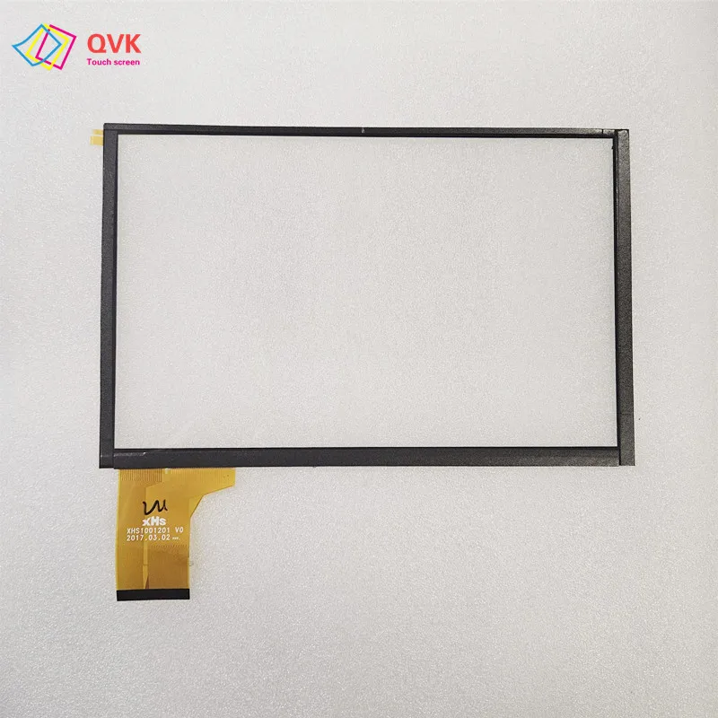 

10.1Inch Black P/N XHS1001201 V0 Capacitive Touch Screen Digitizer Sensor External Glass Panel 231X149MM