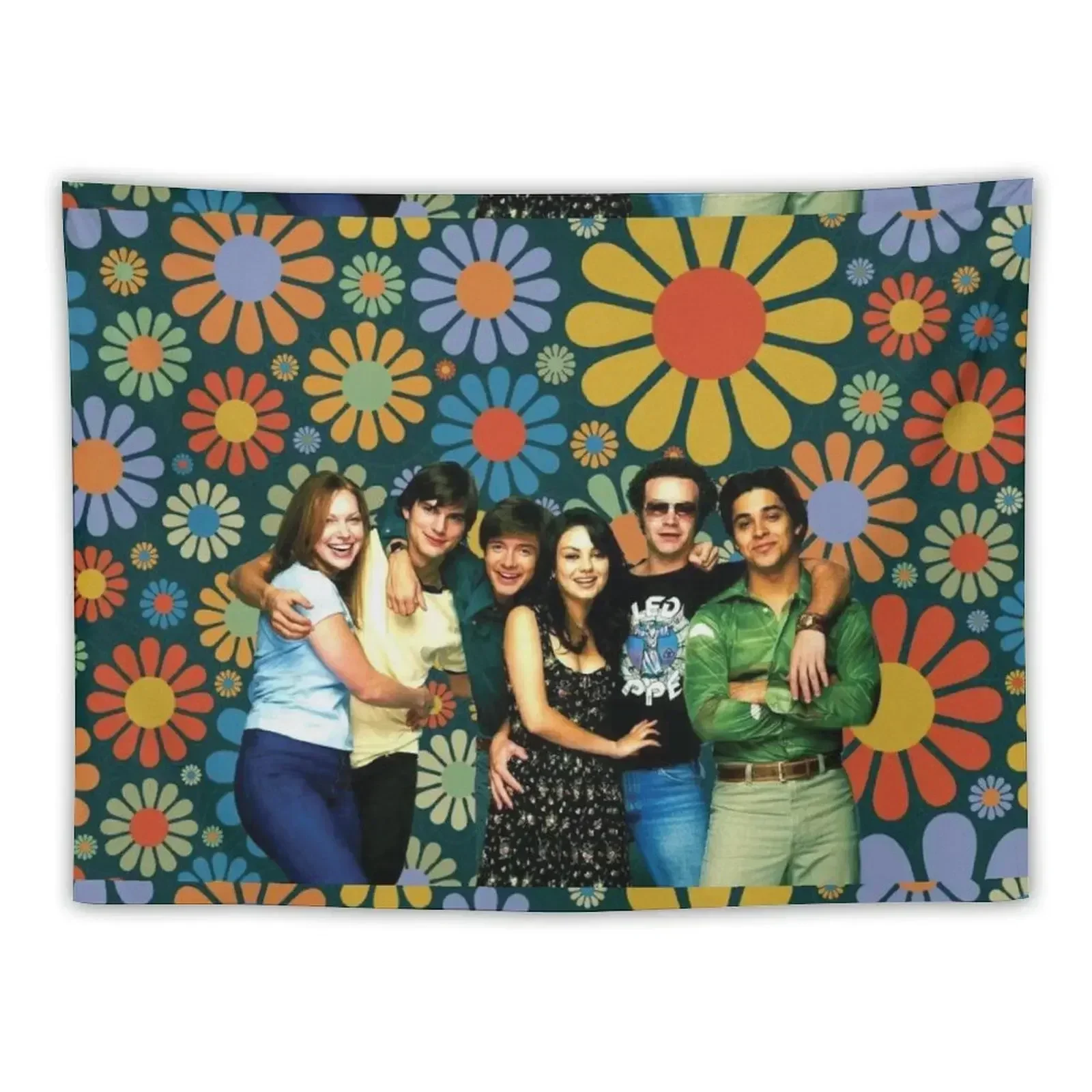 

That 70s Show Floral Promotional Poster Tapestry Aesthetic Decoration Home Decorators Cute Decor Home Decor Accessories Tapestry