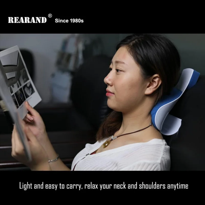 Ergonomic Neck Stretcher for Pain Relief Cervical Traction Device, Spine Alignment TMJ & Headache Relief Shoulder Relaxer Pillow