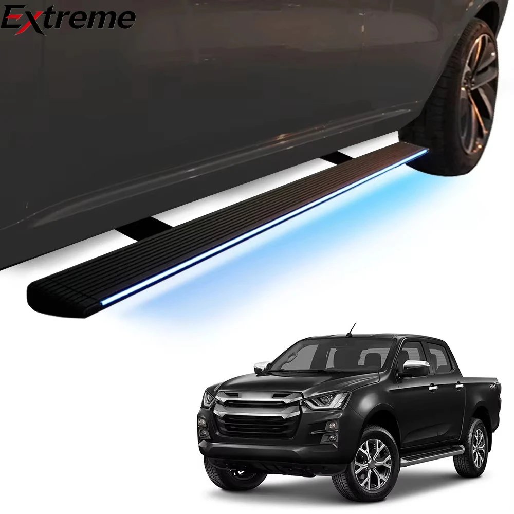 

Direct Manufacturer's Low-Priced Power Running Boards for ISUZU D-MAX Retractable Electric Side Step Auto Pedal Fit for RUIMAI