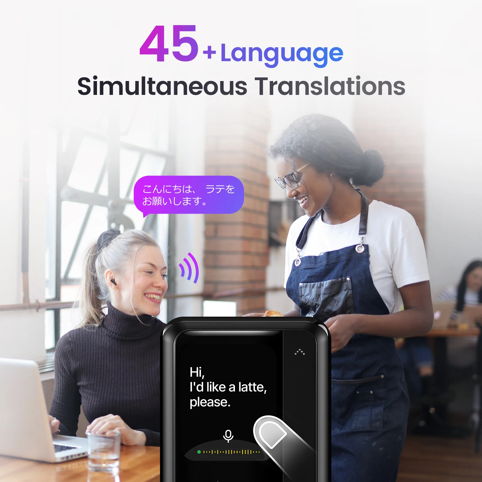 IKKO ActiveBuds auricolari Bluetooth cuffie Wireless i primi auricolari TWS al mondo sistema intelligente e auricolare In-Ear Touchscreen