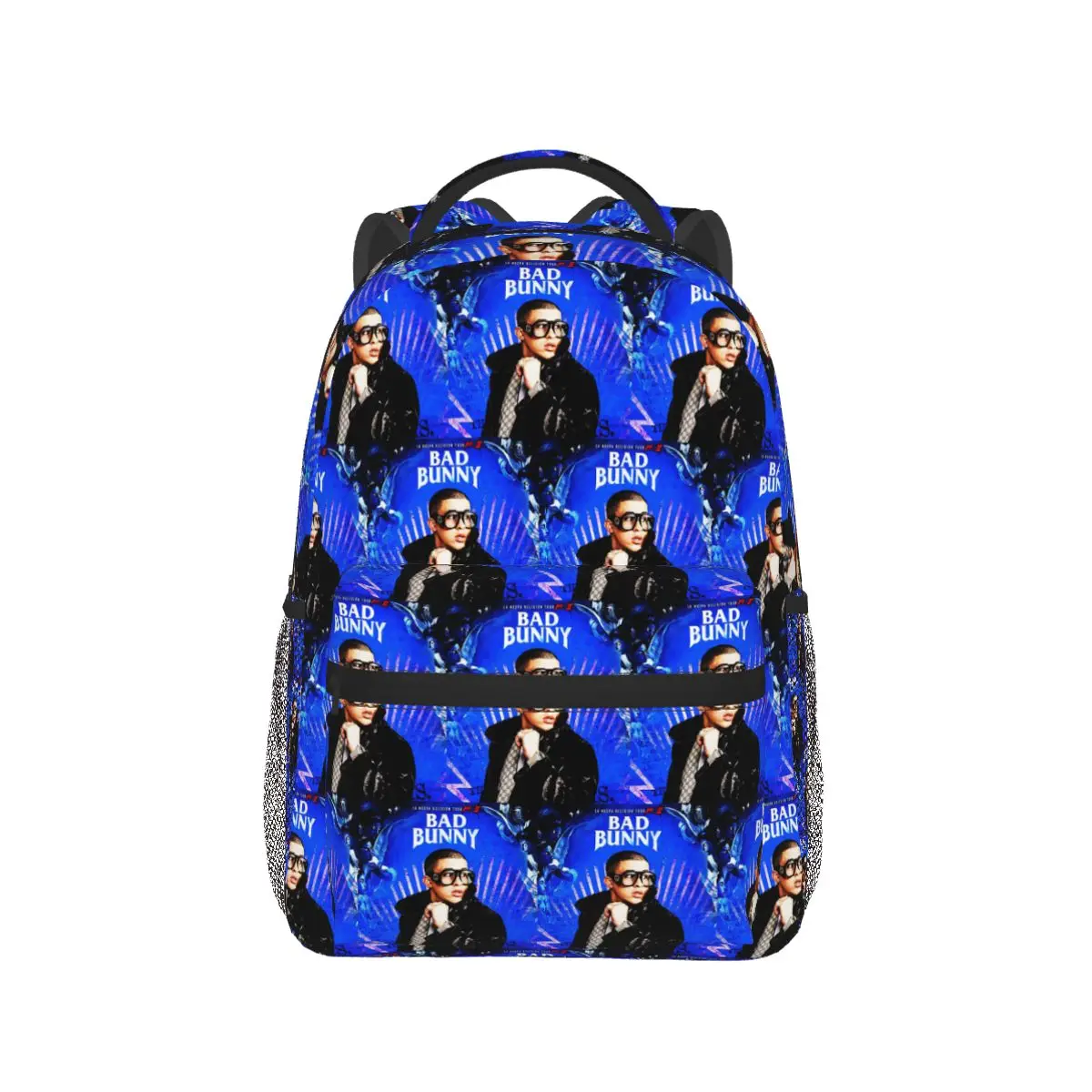 

Rapper Bad Bunny Tour Backpack Hot Sale Daypack Large Capacity Children BookBag School Bag Shoulder Bags for Men Women