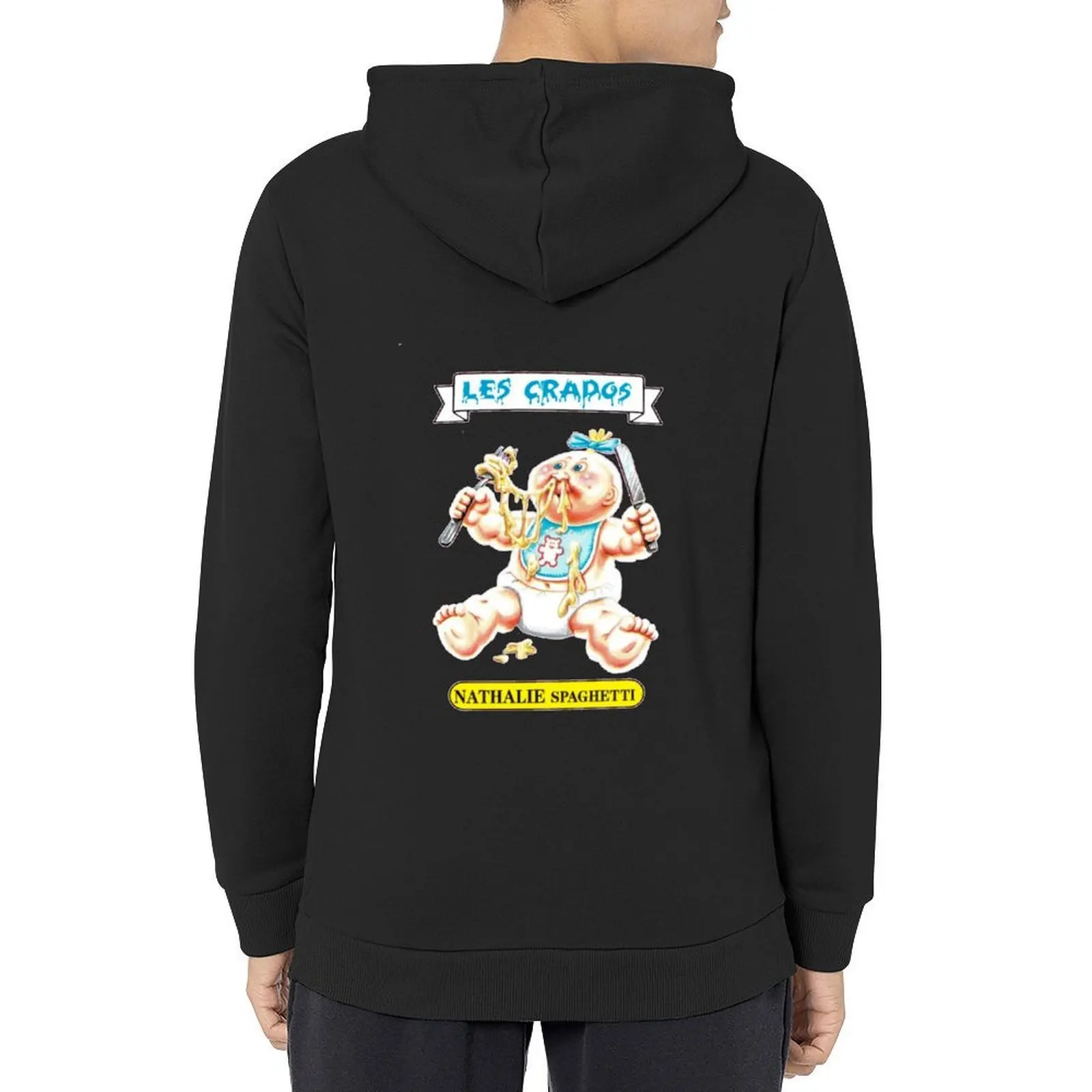 

The Crados - Nathalie SPAGHETTI Hoodie autumn jacket men aesthetic clothing clothes for men men's sweat-shirt set tracksuit