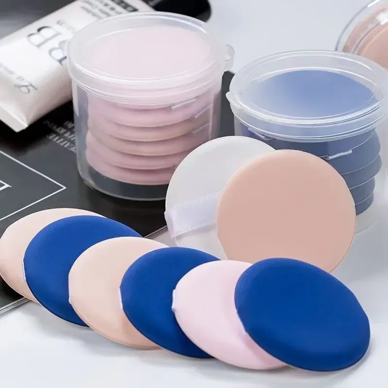 Cushion Foundation Powder Puff Air Cushion Makeup Puffs Round Makeup Sponges 4 Colors Air Cushion Powder Puff Latex beauty