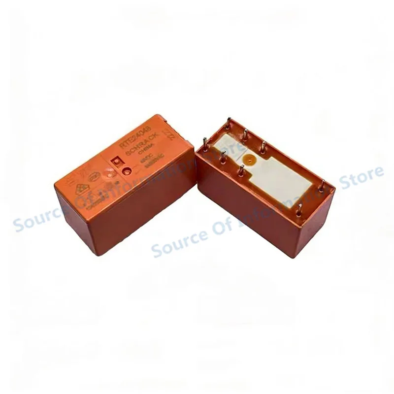 5Pcs RTE24048 Power Relay 48VDC 8Pin 8A - 100% New