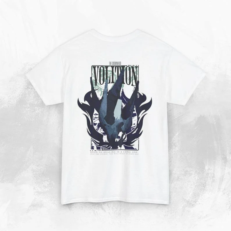 Disco Elysium Volition Skill Graphic T‑Shirt Vintage Skull Print Retro Oversized Cotton Short Sleeve Unisex Gamer Streetwear Tee